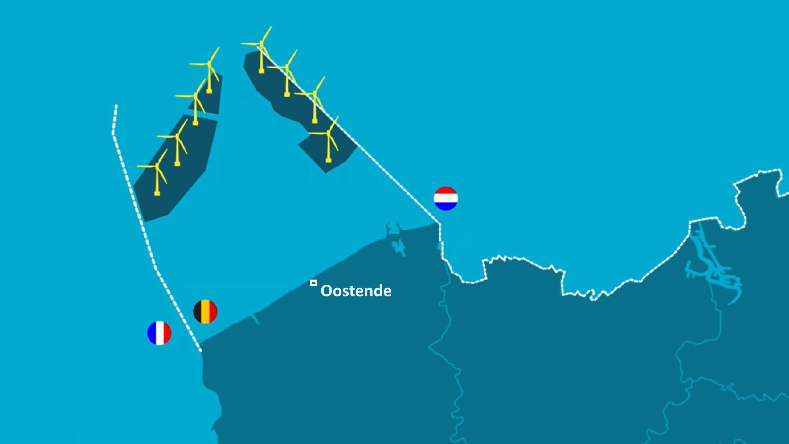 Windmolenparken bezoeken Belgische kust